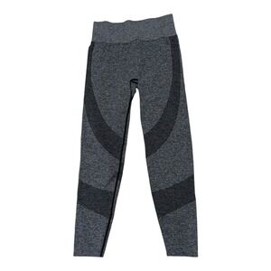 PINK Active Seamless Contoured Leggings Womens Medium Grey Good Athleisure